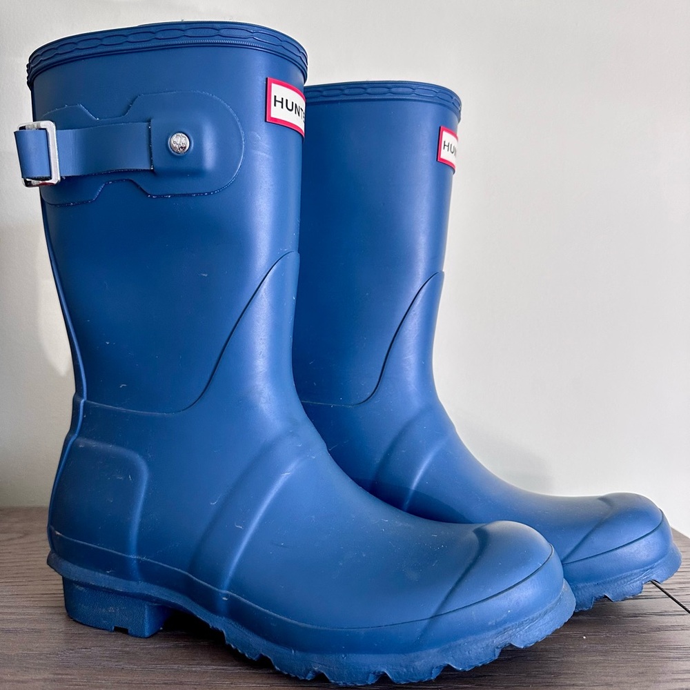 Hunter Classic Blue Boots